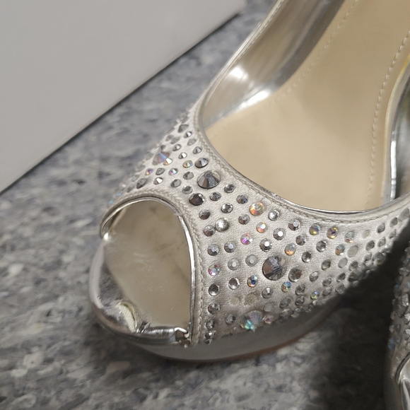 Aldo Sequenced Bedazzled Heels - Picture 3 of 6